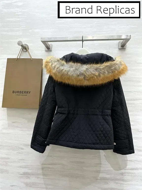 Burberry Diamond Quilted Hooded Jacket